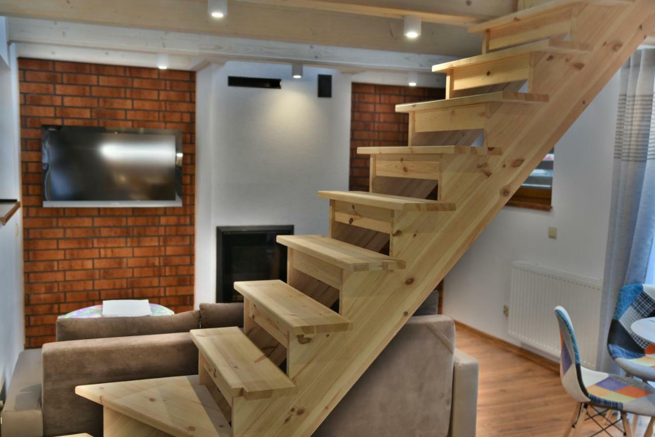 우스트카 Domek - Apartament Marynarski Z Kominkiem 아파트 외부 사진